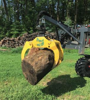 PERZL HVZ 130 Holzverladezange - 1 Stk  mit hydr. Schwenkeinrichtung, 3 t Wellenrotor