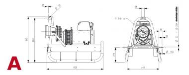 MOSA Zapfwellengenerator HB 15,8 - 1 Stk  15,8 kVA / 12,64 kW, Feldbetrieb