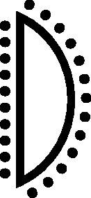 Diamanthandyfeile 215mm 10,3x2,8mm - 1 ST  flachstumpf D 126 PFERD