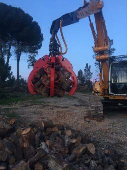 Polypgreifer PLY-W 290/5, ICM - 1 ST  Greifkraft: 430 daN, �ffnungsw. 980 mm, 4-7 t