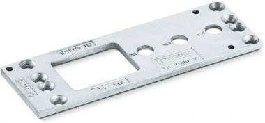 Montageplatte silber f.TS - 1 ST  3000 GEZE