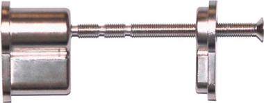 Blindzylinder-Set T�rdicken - 1 PA  35-110mm Alu.Druckg.k�rzbar SCHNEGEL
