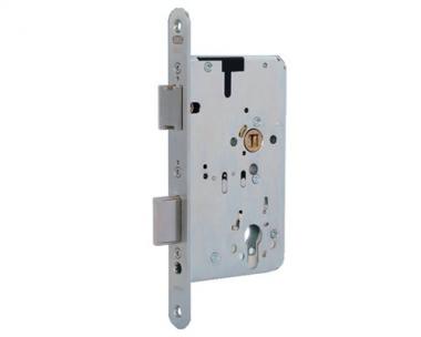 Panik-Einsteckschloss 2324 - 1 ST  Fkt.D rd 20/65/72/9mm DIN L VA BKS