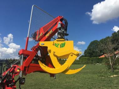 PERZL Rckezange RZ 180 mit Rotor - 1 Stk  3-Punkt-Aufnahme, ffnungsweite: 1800 mm