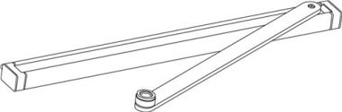 Gleitsch.ECturn BG f.GEZE - 1 ST  ECturn silber mech.GEZE