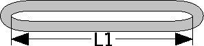 Rundschlinge DIN EN 1492-2 - 1 MT  Tragf.einf. lfd. m. 5000kg