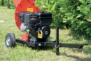 ZARA Holzhcksler mit Honda Benzinmotor 9PS - 1 Stk  max. Stamm 70mm, Hckselscheibe 375mm