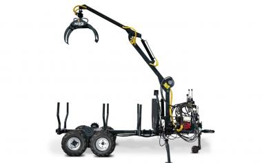 Holzrckewagen Nero HRW-1500 - 1 Stk  4,8 PS Honda Benzinmotor