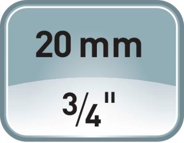 Steckschlsselsatz 32 EMU-2 - 1 ST  14-tlg.3/4 Zoll SW 22-50mm Z.50 6KT GEDORE