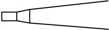 Sicherungsringzange J 3 f.Bohrungen - 1 ST  D.40-100mm pol.KNIPEX