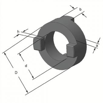 Mitnehmerring f.Spann-D.27mm - 1 ST  PROMAT