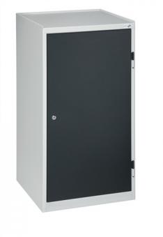 Werkzeug-/Beistellschrank H1000xB500xT500mm - 1 ST  2Schubl.,1BD lichtgrau/anthrazitgrau