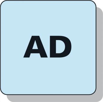 Kombiaufsteckfrsdorn DIN - 1 ST  69871AD/B Spann-D.22mm SK40 A.-L.55mm PROMAT