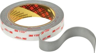 Montageband VHB Tape 4941P - 3 M / 1 ST  grau L.3m B.19mm Rl.3M