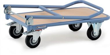 Plattformwagen Ladeflchen - 1 ST  L900xB600mm STA brillantblau Trgf.250kg