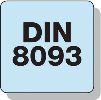 Maschinenreibahle DIN 8093 - 1 ST  H7 Form B D.10mm HM PROMAT
