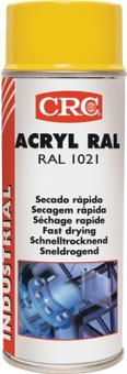 Farbschutzlackspray ACRYLIC PAINT - 2,4 L / 6 ST  reinweiss glnzend RAL9010 400ml Spraydose CRC