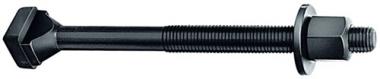 T-Nutenschraube DIN 787 T-Nut - 1 ST  14mm M12 L.200mm Gte 10.9 m.Mutter u.Scheibe AMF