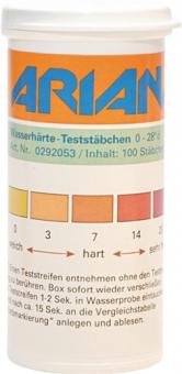 Messst�bchen TRGS 611 Wasserh�rte - 1 ST  0-28Grad dH 100 St.Dose ARIANA