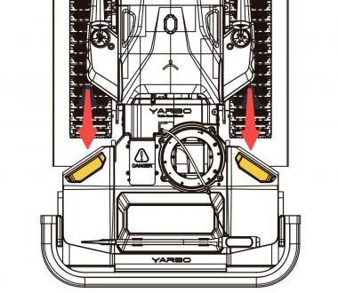 YARBO 1in1 Set - 1 Stk Schneefr�se inkl. Core + Schneefr�se