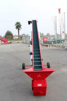 Frderband mit Rdern NT5/400-P-ET - 1 Stk  5m, E-Motor 400V/0,75kW, fr Pellets / Nsse