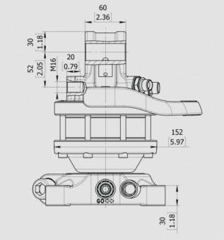 3to Flanschrotator GR30PF - 1 Stk  Baltrotors