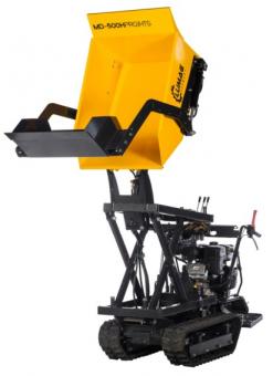 LUMAG MD500HPROHTS Hydr. Minidumper, mit Kettenantrieb - 1 Stk  High Tip Selbstlader+ Schaufel, Zuladung Max. 500Kg