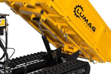 LUMAG MD-800HPRO Minidumper mit Kettenantrieb - 1 Stk  mit hydr. Kippfunktion