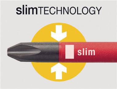 Schraubendrehersatz slimVario - 1 ST  16-tlg.m.Wechselkl.VDE WIHA