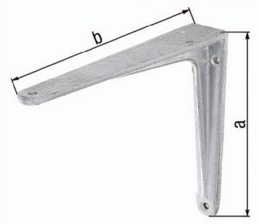 Konsole L.175mm H.150mm Alu-Guss - 10 ST  Trgf.70kg GAH