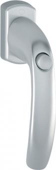 Fenstergriff NY 0810SV/U10 - 1 ST  Alu.F9016/verkehrswei 32mm selbstsperrend HOPPE