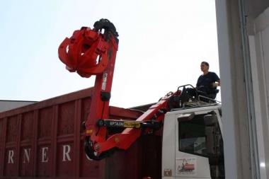 Asymmetrischer Mehrschalengreifer PLY-Z 270/6, ICM - 1 ST  Greifkraft: 1185 daN, �ffnungsw. 1002 mm, 8-13 to