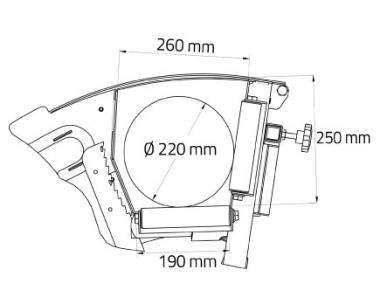 AMR Solomat SIT 700 P5H-SF - 5 m schwenkbares Frderband - 1 Stk  Zapfwellenantrieb, hydraulische Wippe