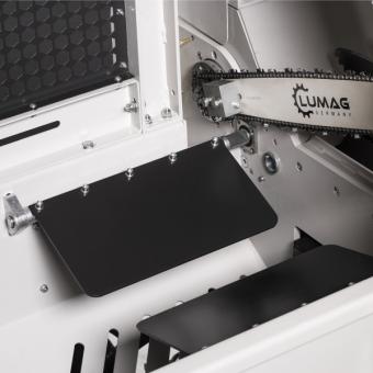 LUMAG Hydr. Sgespaltmaschine - 1 Stk  inkl. Zufhrfrderband, E-Motor