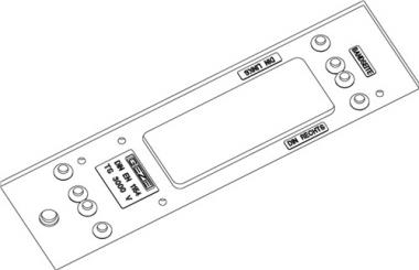 Montageplatte silber f.TS - 1 ST  3000 GEZE