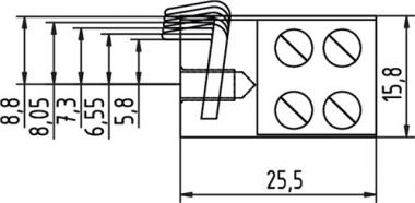 Elektrotrffner A5010--A - 1 ST  6-24 V AC/DC Kompakt DIN L/R FaFix GEZE