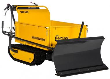 LUMAG Mini Raupendumper MD500 - 1 Stk  Zuladung max. 500kg, Benzinmotor 4,1kW