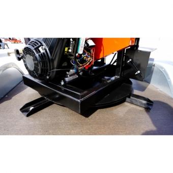 REMET RPS-120 Rollenhacker, 23 PS Benzinmotor - 1 Stk  6 Messer, 3m Frderband, 360 Drehkranz
