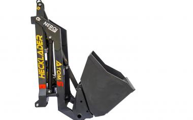 Hecklader Nero HL-4000  mit 3-Punk-Aufnahme, inkl. Schaufel