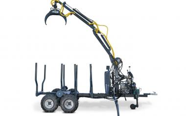 Holzrckewagen Nero HRW-3000 - 1 Stk  4,8 PS Honda Benzinmotor