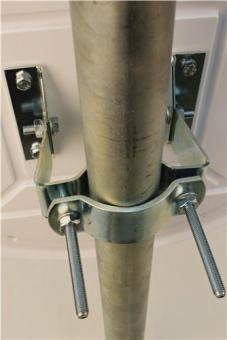 Verkehrsspiegel D.600mm Kunststoff,wei - 1 ST  15m DANCOP