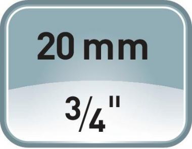 Steckschlsseleinsatz IN - 1 ST  32 3/4 Zoll Innen-6-kant SW 14mm L.80mm GEDORE