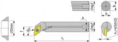 Bohrstange A25Q-SDUCR 11 - 1 ST  re. vern. m. IK PROMAT