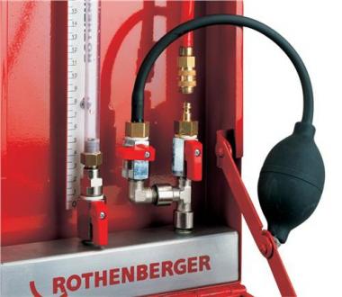 Gas-/Wasserleitungsprfgert ROTEST - 1 ST  GW 150/4 Arbeitsbereich 18-42mm ROTHENBERGER