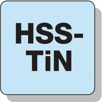 Spiralbohrer DIN 338 Typ N D.2,3mm - 10 ST  HSS profilgeschl.TiN Zyl.schaft kurz PROMAT
