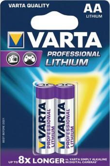 Batterie ULTRA Lithium 1,5 - 1 SB  V AA Mignon 2900 mAh FR14505 6106 2 St./Bl.VARTA