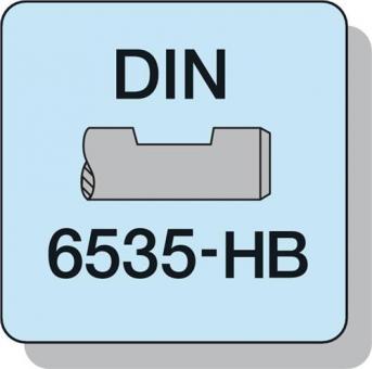 Schaftfrser DIN 6527L HPC - 1 ST  D.20mm Einsatz-L.53mm VHM TiAlN HB Z.4 lang PROMAT