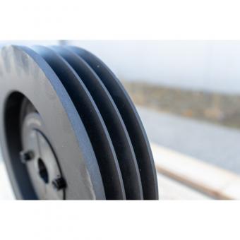 Schwungrad/Riemenrad  300 mm, 24 kg - 1 Stk  fr Holzhacker