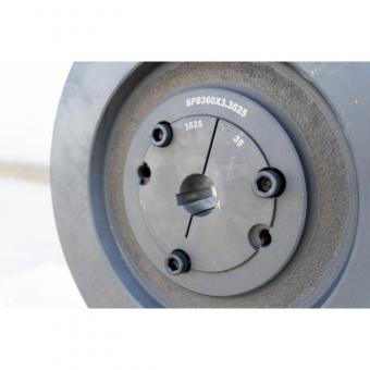 Schwungrad/Riemenrad  360 mm, 40 kg - 1 Stk  fr Holzhacker