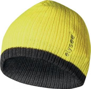 Strickm�tze Marius univ.gelb/grau - 1 ST  FELDTMANN